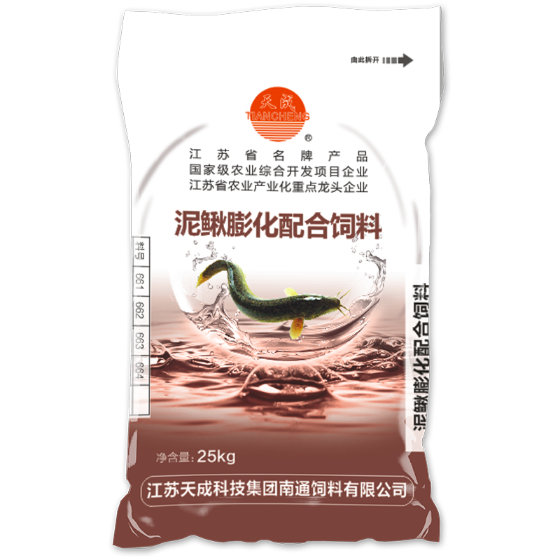  泥鳅膨化配合饲料